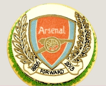Bánh logo Arsenal mã B160