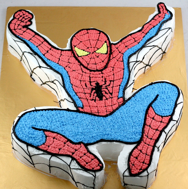 Bánh người nhện Spider Man mã B2704 