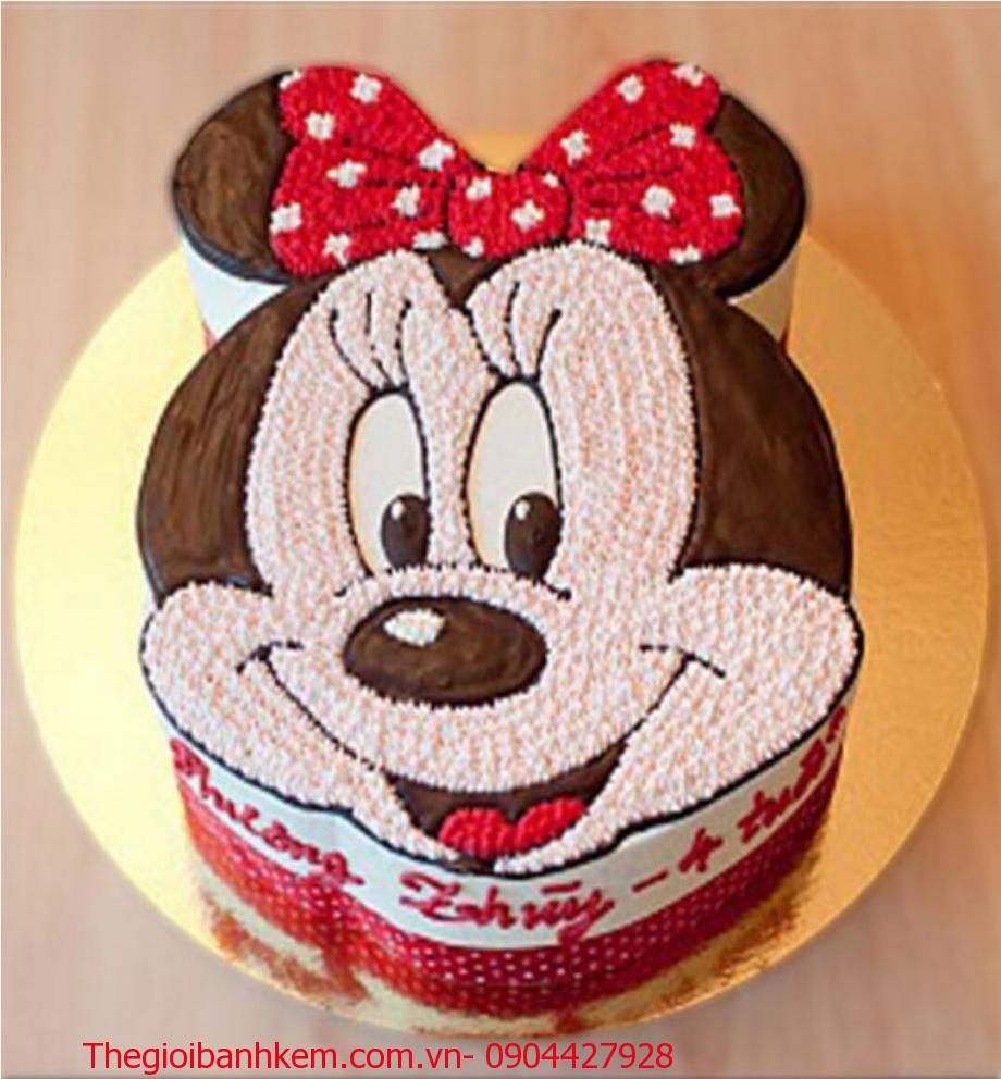 Bánh sinh nhật chuột Minnie Mã B1441