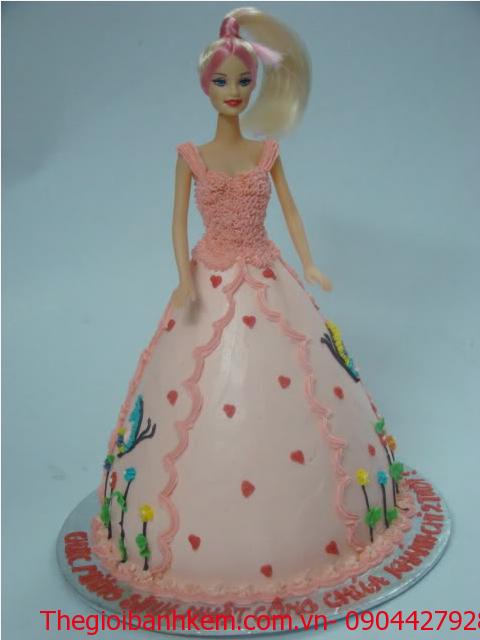Bánh sinh nhật công chúa 3D Mã B1224