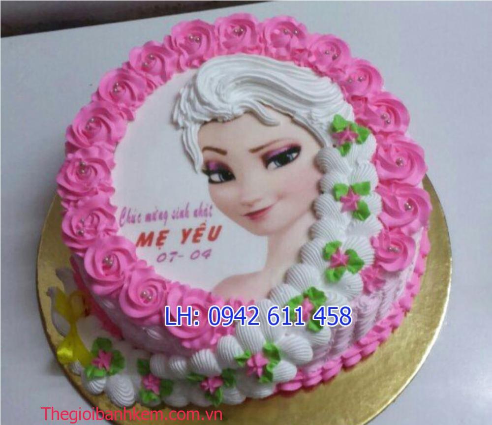 Mã bánh công chúa Elsa B1487