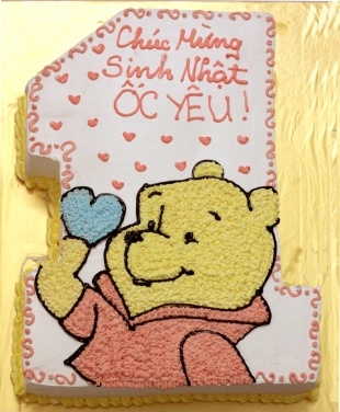 Bánh gấu Pooh mã B199