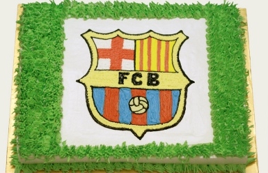 Bánh logo Barca mã B4711