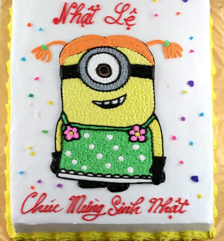 Bánh hình Minion mã B2055